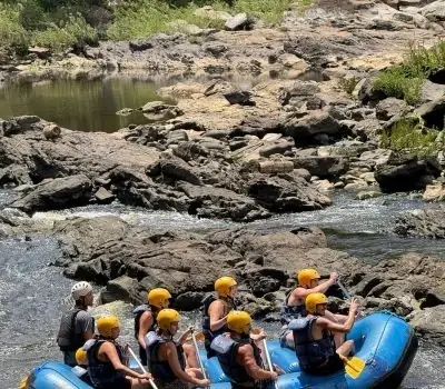 Rafting e Tirolesa